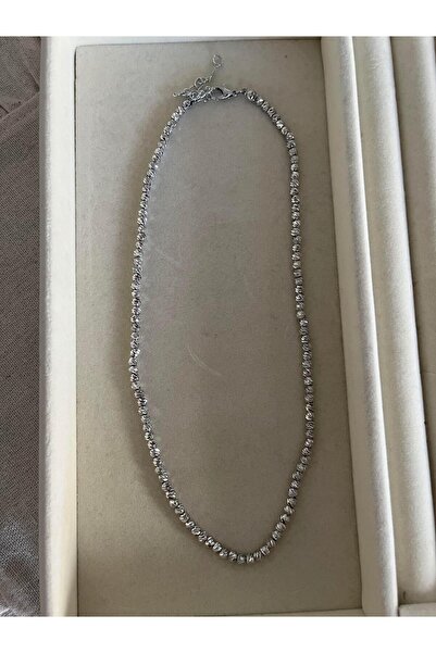 NONA قلادة دوريكا فضية