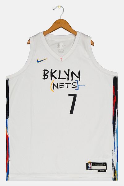 Nike X Nba Kids Boy Sleeveless Kevin Durant Basketball Jersey, White