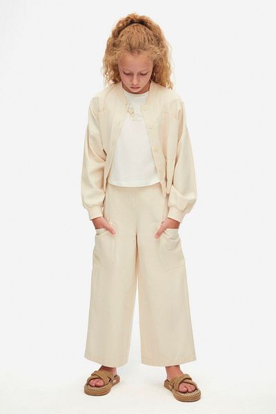 HAUSEkids 8-14 Years Sandshell Cotto Girl's 3-Piece Set-Cream