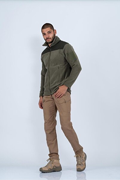 BİKATEX Tactical Stand Collar Men's Fleece Coat - 321