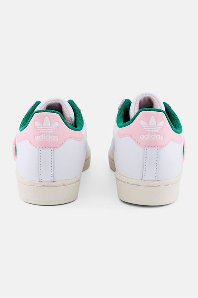 adidas Women Super Star Lace Up Outdoor Sneakers, White