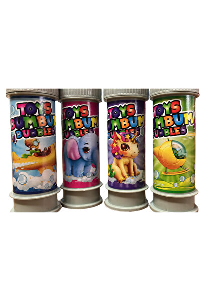 BalonKasaba Üflemeli Köpük Baloncuk Sevimli Karakterler Oyuncak Köpük Balon B...