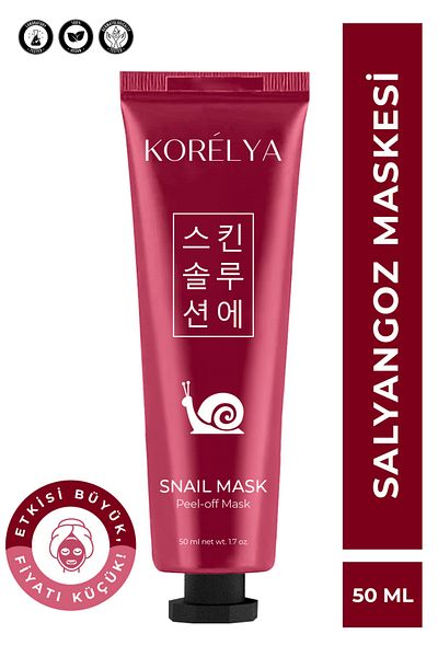 KORELYA Peelable Snail Mask - Peelable Snail Mask 50 ml