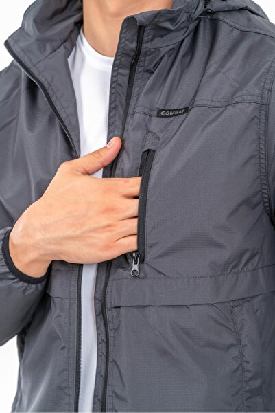 Combat Tactical Водонепроникний плащ з капюшоном - Сезонний вітровка 605
