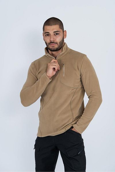 BİKATEX Bikatex Tactical Half Zipper Sweatshirt Fleece Anti Pilling Fit Stand-up Collar Fleece - 903