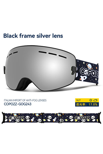 Choice نظارات تزلج للأطفال من سبيس باندا كوبوز، مضادة للضباب، مناسبة للتزلج ع...