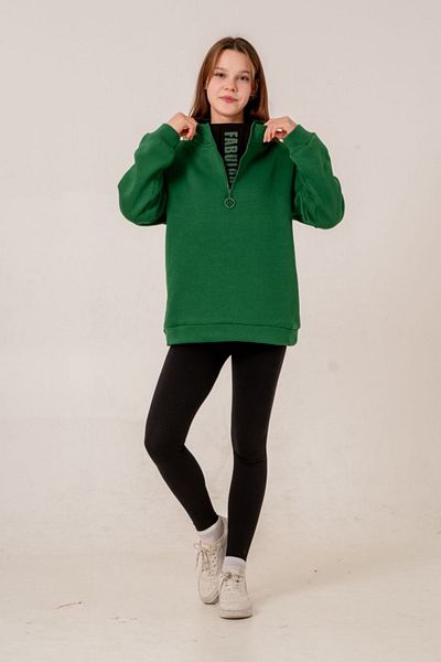 HAUSEkids 9-15 ani Fabulous Cool Girl Sweat -Benetton Green-