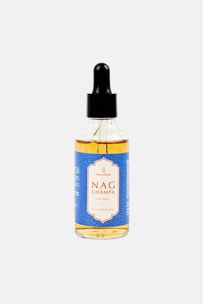 Muy Mucho Nag Champa Fragrance Oil 50 ml, Blue