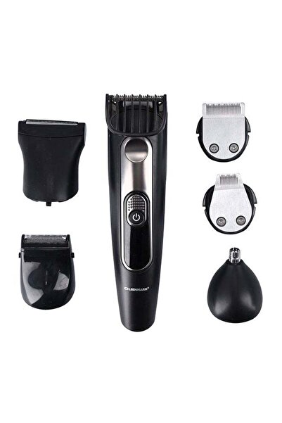 Olsenmark 12-in-1 Grooming Set Black – Beard Trimmer Hair Clipper Shaver 60mi...