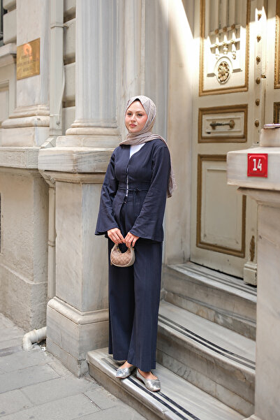 LOCCO Women's Bea Suit Navy Blue