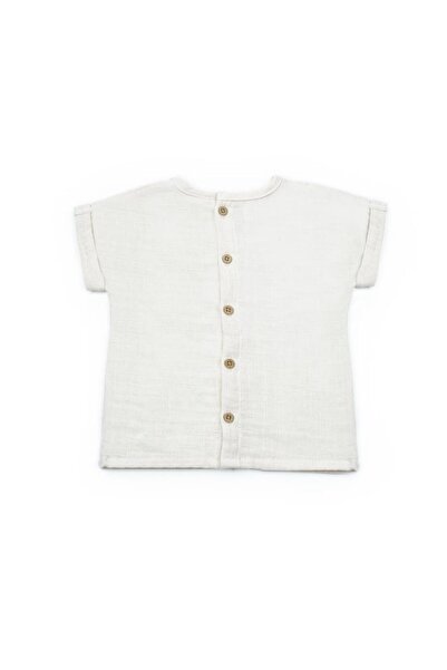 BabyCosy Organic Wear Baby Short-Sleeved T-Shirt and Pants Set, 100% Cotton, Baby and Newborn Series - Csym7104