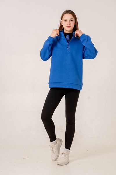 HAUSEkids 9-15 ani Fabulous Cool Girl Sweat -Saks Blue-