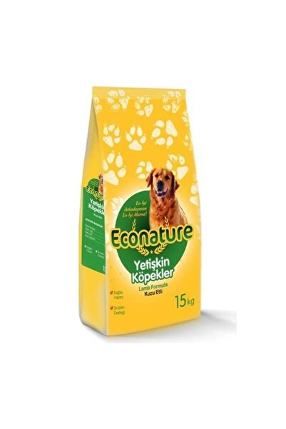 Econature Kuzulu Yetişkin Köpek Maması 15 Kg
