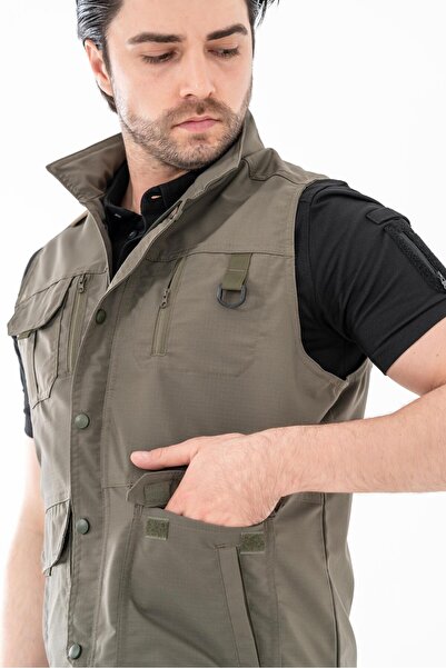 BİKATEX Bikatex Tactical Hunter Vest Multi Pocket Newsboy Vest - 201