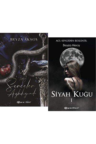 Epsilon Yayınevi Serçeler Ağladığında + Siyah Kuğu / 2 Kitap Set