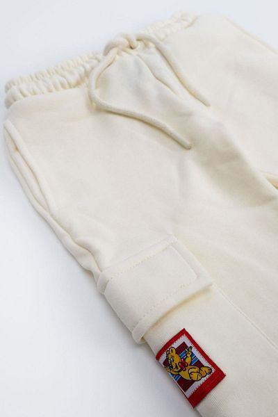 Haribo 3-10 Years Licensed Haribo Unisex Children's Trousers -Cream-