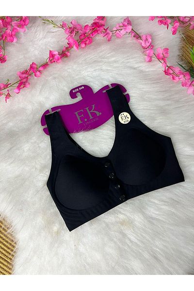 FK İÇGİYİM Fk 1249 Κοίλο Σουτιέν Μαύρο