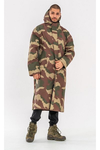 BİKATEX Αδιάβροχο μπουρνούζι με κουκούλα τύπου Fisherman Poncho - 601