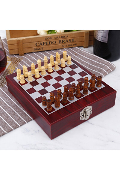 OEM Wine chess set and accessories, Checkmate, exquisite box, easy to close, easy to store