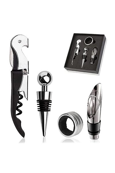 OEM Wine accessories set, 4 pieces, gift box