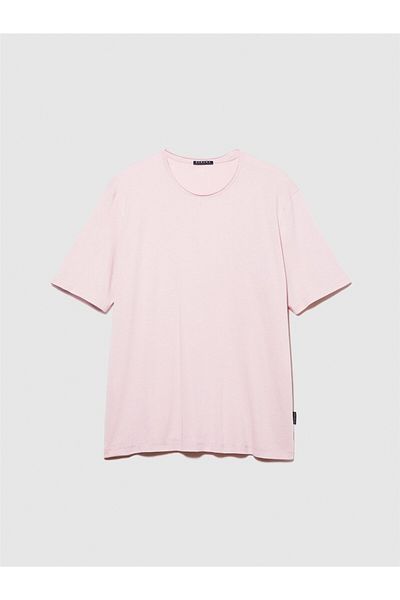 Sisley Ανδρικό μπλουζάκι με λεπτομέρεια από 100% βαμβάκι χωρίς ραφή - 324P3P7XS103K