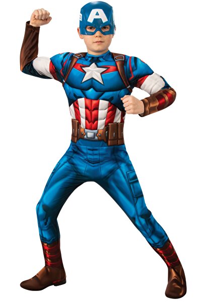 Rubies كابتن أمريكا ديلوكس كور متوسط 5-6 سنوات