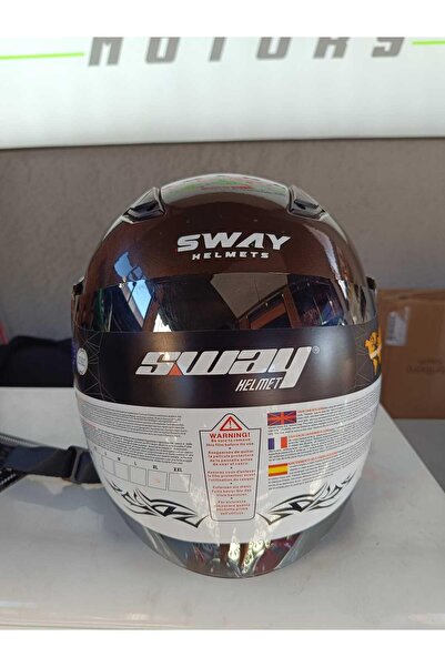 Sway 700 Gloss Brown Kask