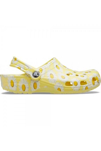 Crocs Clogs Crocs Classic Vacay Vibes Clog 38-39 EU - M6/W8 US Yellow - Yellow/Daisy