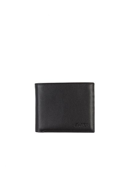 Aka Leather Black Men's Wallet 619 -1