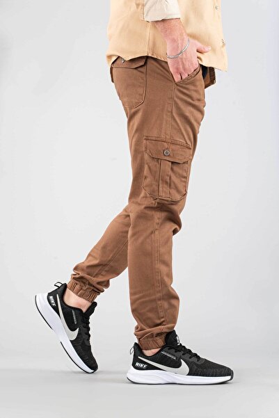 bombe Men's Coffee Cargo Pants