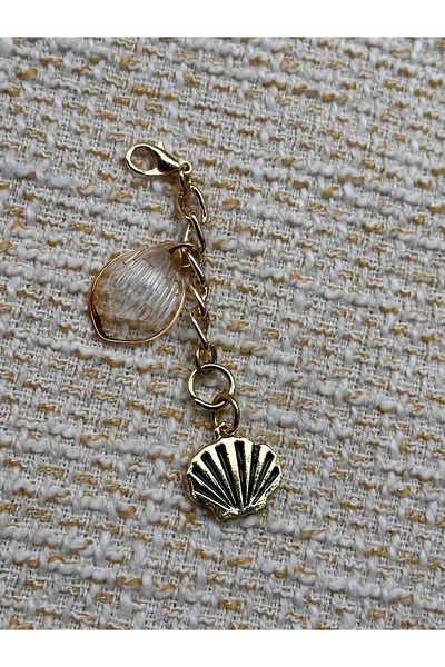 ODDA TASARIM ATÖLYESİ Gold Mussel Pattern Stylish Design Bikini Jewelry