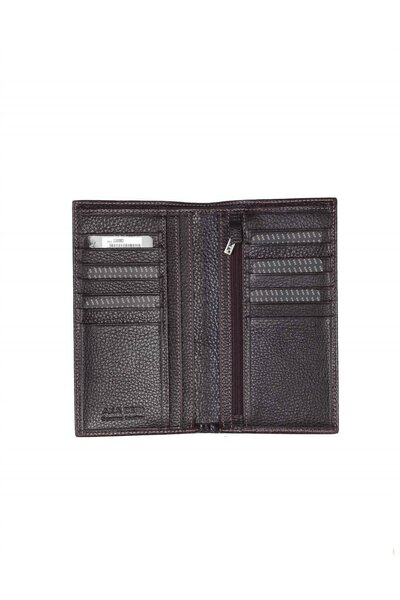 Aka Brown Leather Hand Wallet 801 4