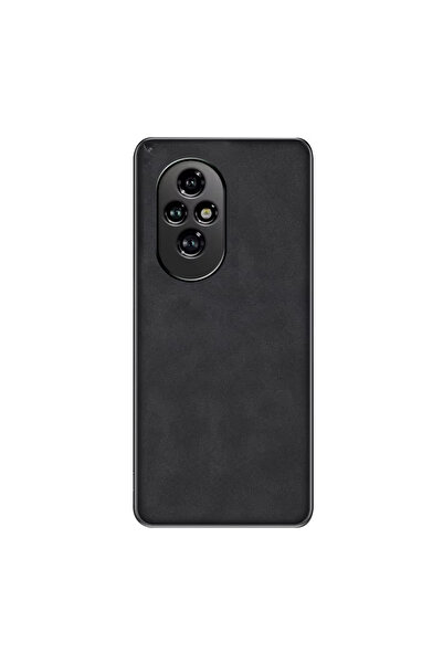 Microcase Honor 200 Pro için Luxury Leather Series Deri Desenli Plastik Korum...