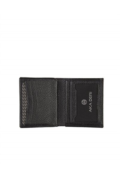 Aka Deri Men's Small Leather Wallet