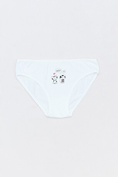 Fulla Moda Γάτα εμπριμέ εσώρουχα για κορίτσια 3 τεμαχίων