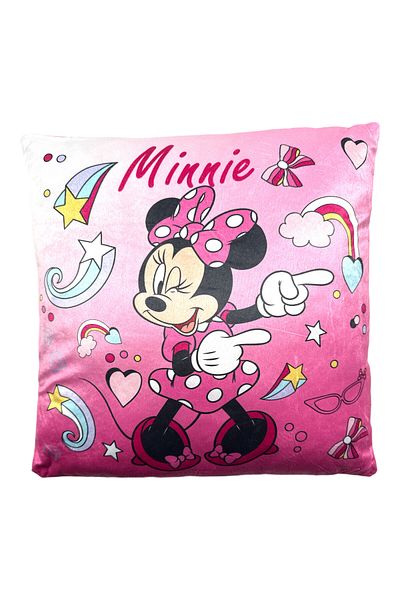 Minnie Mouse Multicolored double-sided pillow, 40x40 cm, Minnie Mouse