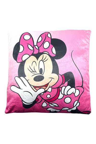 Minnie Mouse Multicolored double-sided pillow, 40x40 cm, Minnie Mouse