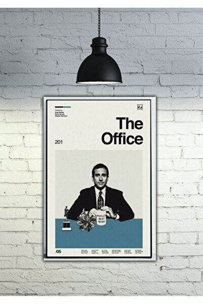 icase The Office Dizi Filmi Poster Dekor Konsept Tablo MDF Kaliteli Baskı Çer...