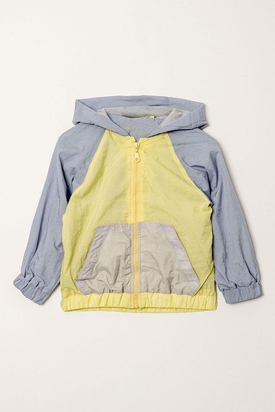 HAUSEkids 5-10 Years Cool Design Boy's Water Repellent Raincoat -Yellow-