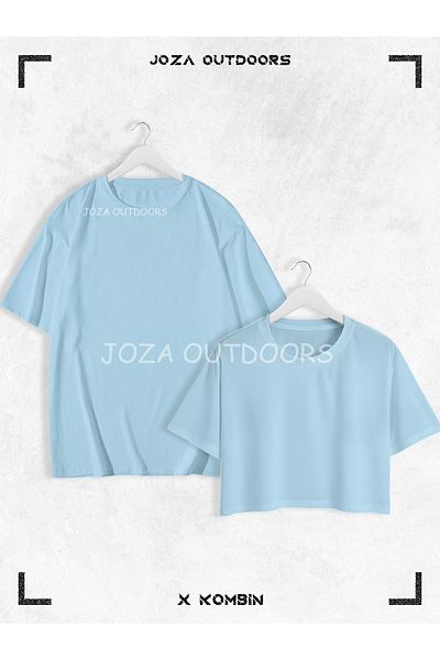 Jobia Outdoors Комплект от 2 части за жени и мъже, унисекс, McQueen Sally Lover, голям размер, цветна тениска с щампа на гърба
