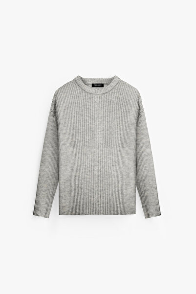ablukaonline Gray Men's Oversize Sweater