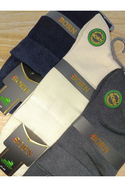 BORN Men's Summer Luxury Bamboo Socks 3Pairs