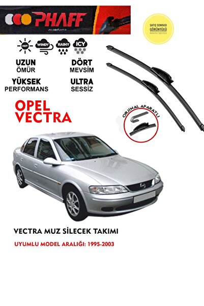 DuoLight Opel Vectra A Muz Silgeç Ön Takımı 2001 model Araca özel aparat
