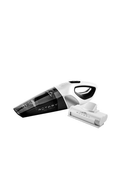 ETA Aspirator De Mana Rotary 1425 90000, Baterie Li-ion 14,4 V, Perie Turbo, Gri-alb