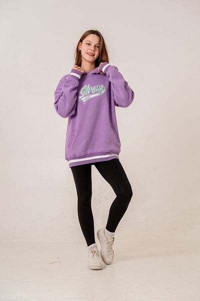 HAUSEkids 9-15 Years Unique Strong Girl's Sweatshirt -Lilac-