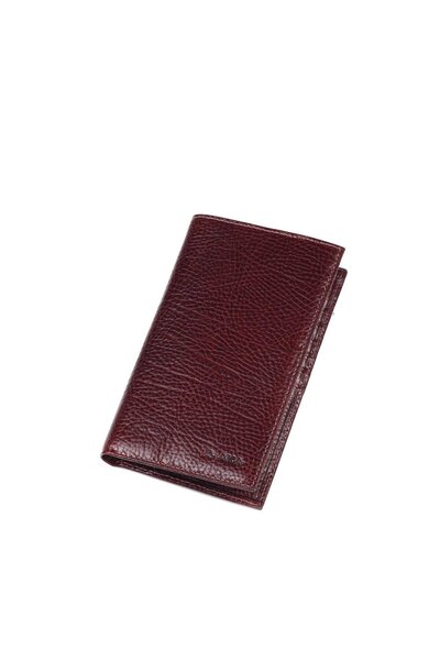 Aka 801 61 Model Leather Brown Hand Wallet