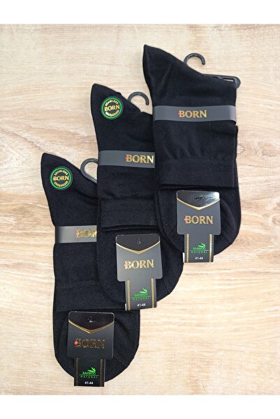 BORN ERKEK YAZLIK LÜX BAMBOO ÇORAP 3ÇİFT