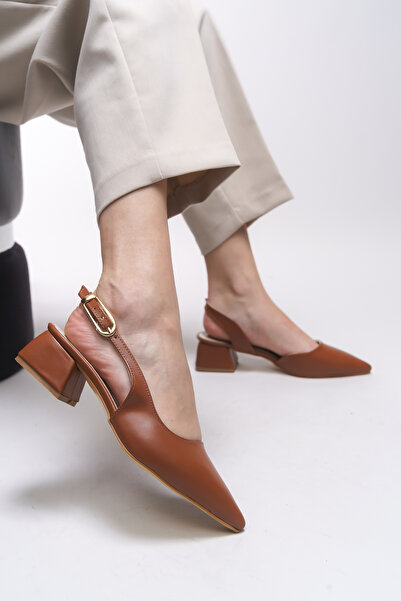 Riccon Iohsevel Women's Heeled Shoes 0012124   Tan Skin