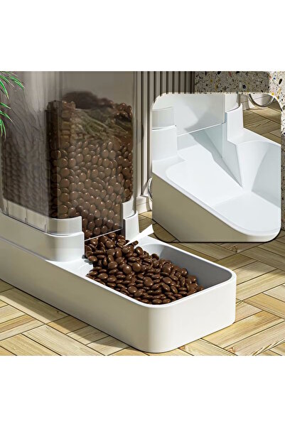 m.tk moveteck Kedi ve Köpek Mama Su Kapı 2 Adet Evcil Hayvanlar için Su Pınarı Otomatik Besleyici Mama Kasesi