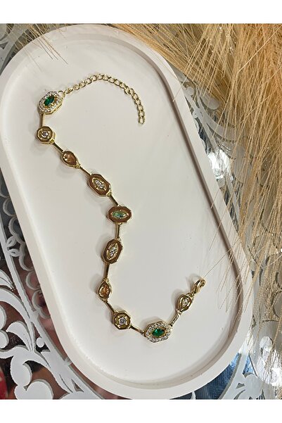 Onsiletişim سوار Lotusbybuket من الفولاذ الذهبي متعدد الألوان هندسي مكون من 7...